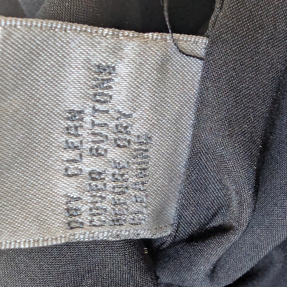 Talbots Black Structured Stand Collar Jacket Sz 6 | Clean Lines | Italian Fabric - Picture 10 of 11